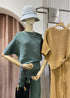 MATINEE Short Bat -Sleeve Top With Pant Set